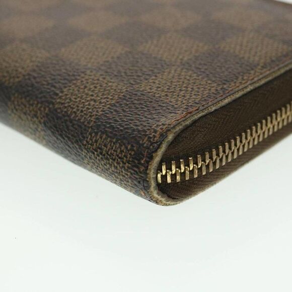 LOUIS VUITTON Damier Ebene Zippy Wallet Long Wallet - Picture 14 of 15